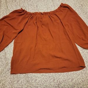 Smocked women's shirt